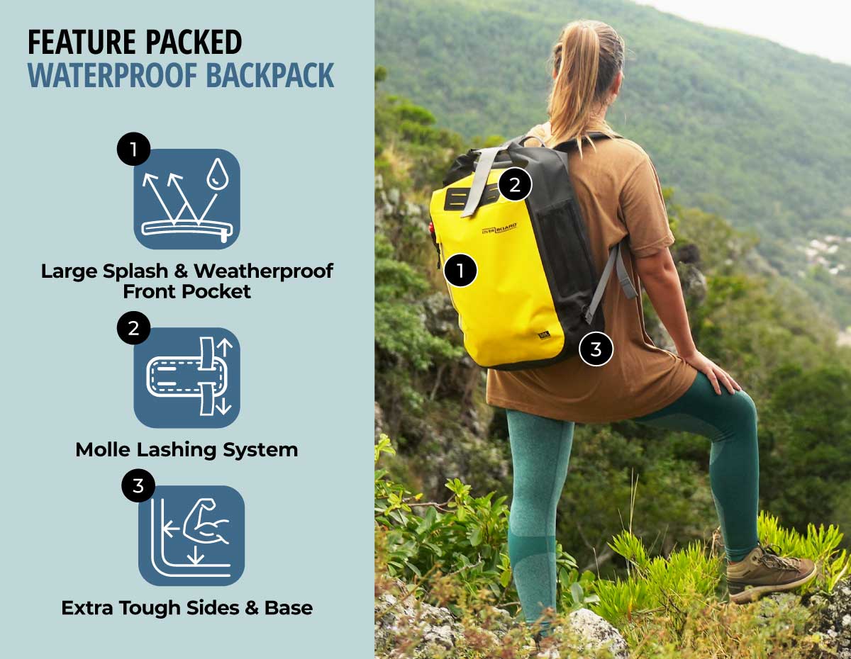 Classic Explorer Waterproof Backpack - 30 Litres - Image 14